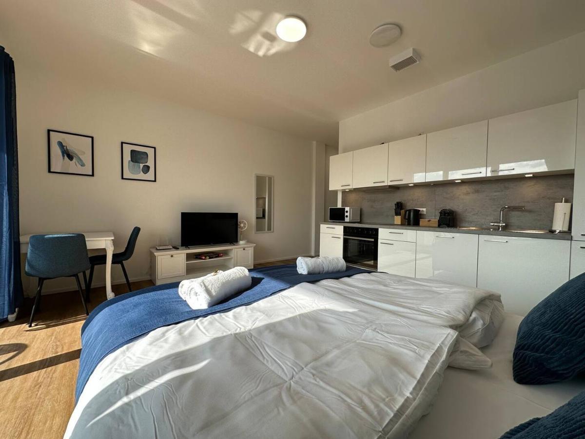 Apartment Suite4me - Balkon I Kueche I Waschmaschine I Mainz-kostheim Wiesbaden