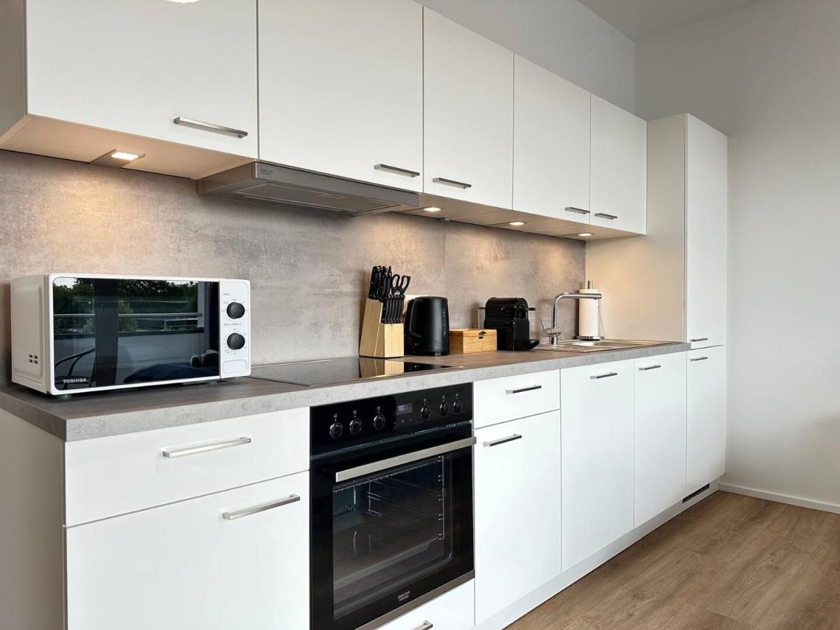 Apartment Suite4me - Balkon I Kueche I Waschmaschine I Mainz-kostheim Wiesbaden