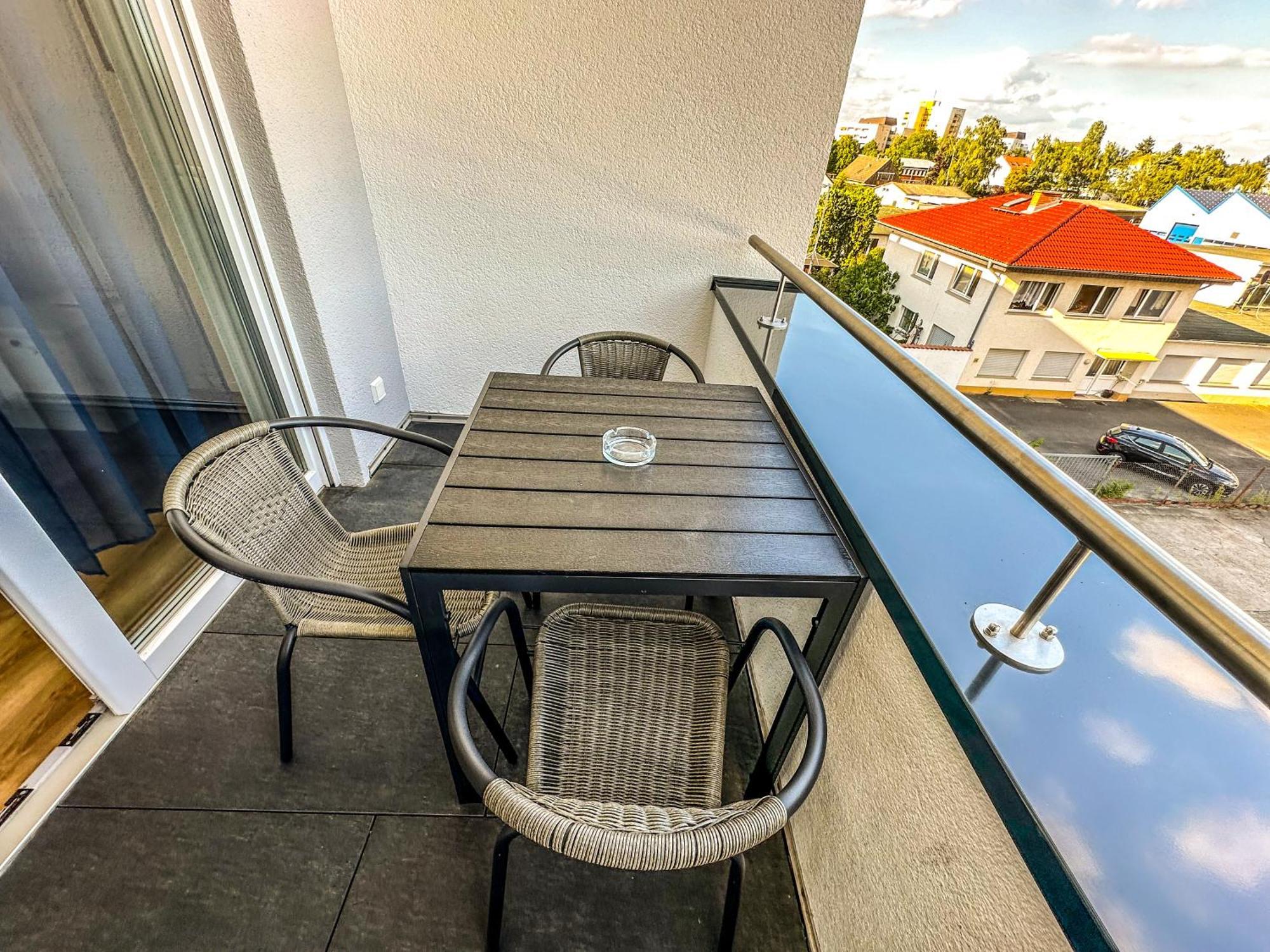 Apartment Suite4me - Balkon I Kueche I Waschmaschine I Mainz-kostheim *